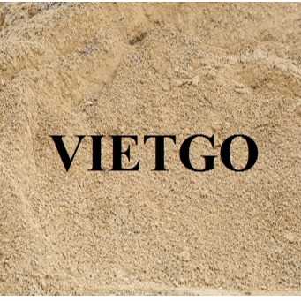 Vị khách hàng người Ấn Độ cần tìm nhà cung cấp sản phẩm cát sông