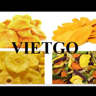 Thương vụ xuất khẩu mặt hàng  trái cây sấy sang thị trường Maroc