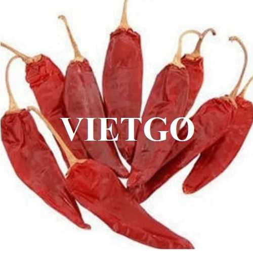 Cơ hội xuất khẩu sản phẩm ớt khô sang thị trường Thổ Nhĩ Kỳ