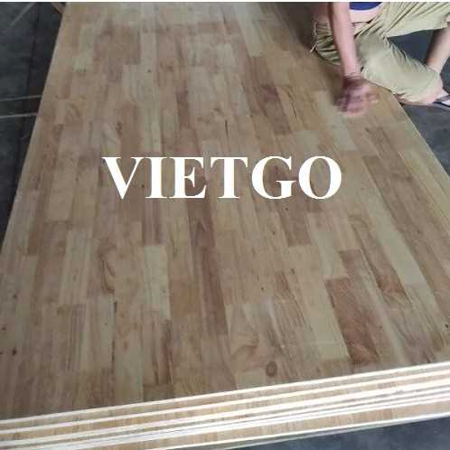 Thương vụ xuất khẩu gỗ ghép thanh sang thị trường Ấn Độ