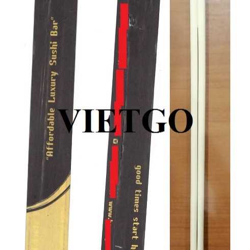 Cơ hội giao thương xuất khẩu đũa tre dùng một lần sang thị trường Thái Lan