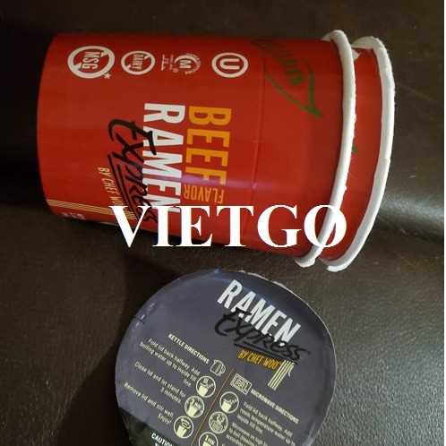 Thương vụ xuất khẩu sản phẩm cốc giấy đến thị trường Mỹ