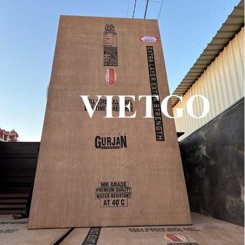 Thương vụ xuất khẩu gỗ dán sang thị trường Ấn Độ