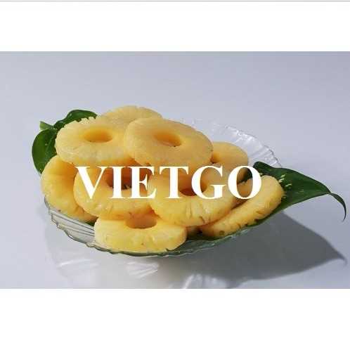 Thương vụ xuất khẩu dứa đóng hộp sang thị trường Hoa Kỳ