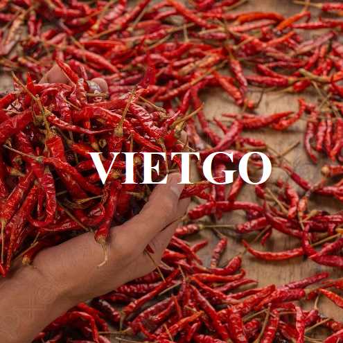 Cơ hội hợp tác xuất khẩu ớt khô sang thị trường Ấn Độ