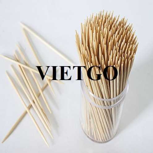 Thương vụ xuất khẩu tăm tre sang thị trường Bangladesh
