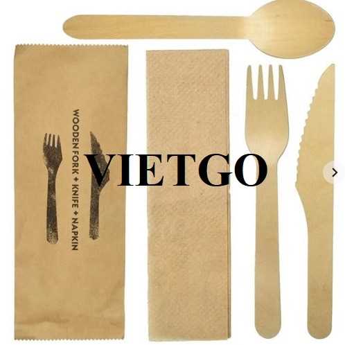 Thương vụ xuất khẩu bộ dụng cụ ăn uống bằng gỗ sang thị trường Bangladesh