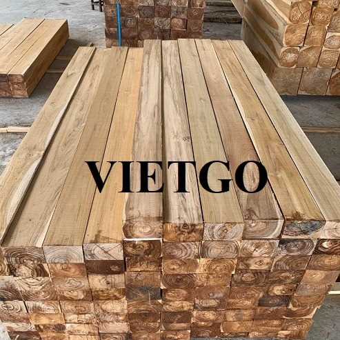 Thương vụ xuất khẩu gỗ teak xẻ sang thị trường Ấn Độ 