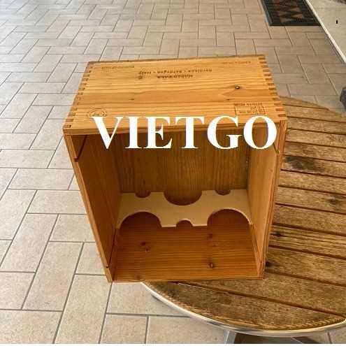 Thương vụ xuất khẩu hộp gỗ sang thị trường Ý