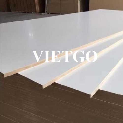 Thương vụ xuất khẩu sản phẩm ván MDF đến thị trường Ấn Độ