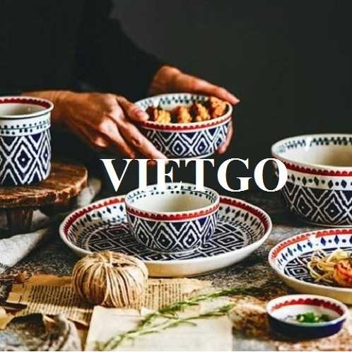 Cơ hội giao thương xuất khẩu bát đĩa sứ sang thị trường Mỹ