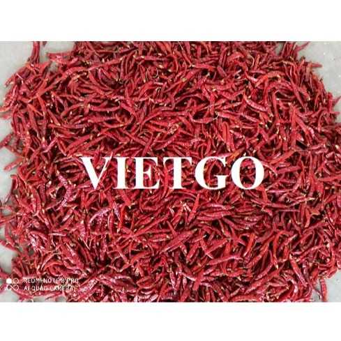 Cơ hội hợp tác xuất khẩu ớt khô đầy hấp dẫn đến thị trường Trung Quốc
