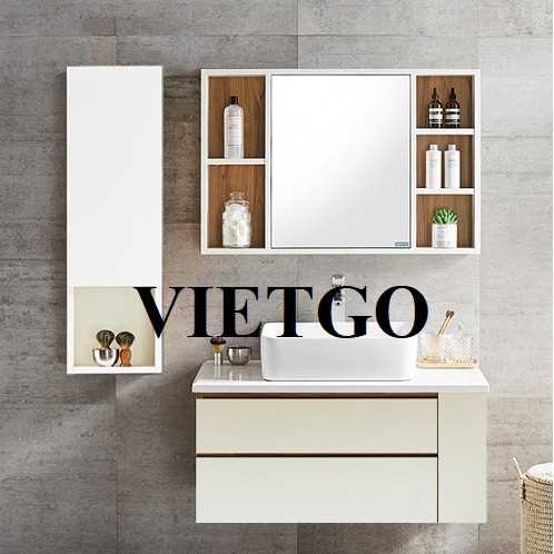 Thương vụ xuất khẩu tủ nhà tắm sang thị trường Hoa Kỳ
