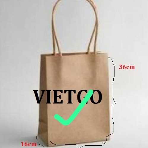 Cơ hội xuất khẩu túi giấy sang thị trường Ấn Độ
