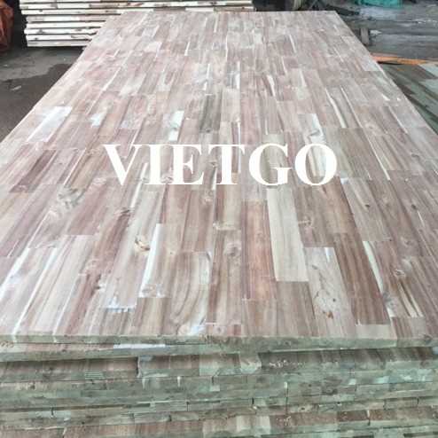 Thương vụ xuất khẩu sản phẩm gỗ ghép thanh đến thị trường Ấn Độ