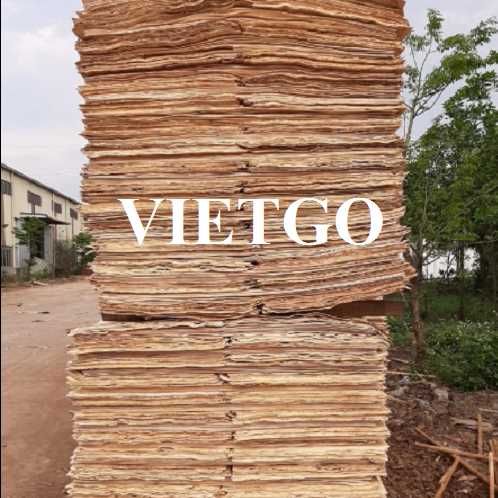 Thương vụ xuất khẩu ván bóc sang thị trường Ấn Độ 