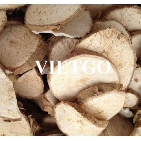 Thương vụ hợp tác xuất khẩu sắn lát sang thị trường Lào
