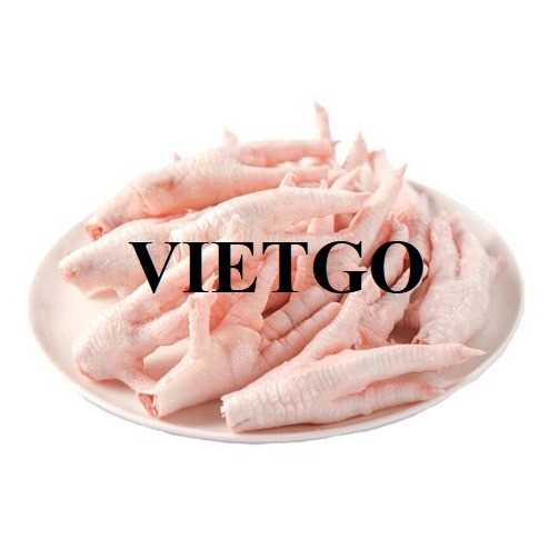 Thương vụ xuất khẩu chân gà đầy hấp dẫn đến thị trường Trung Quốc
