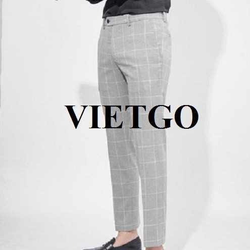 Cơ hội xuất khẩu quần âu cho một thương nhân đến từ Vương quốc Anh 