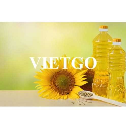 Cơ hội hợp tác xuất khẩu dầu hướng dương từ vị khách hàng đến từ Hoa Kỳ