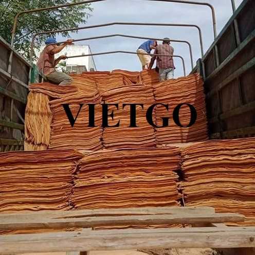 Thương vụ xuất khẩu sản phẩm ván bóc đến thị trường Ấn Độ
