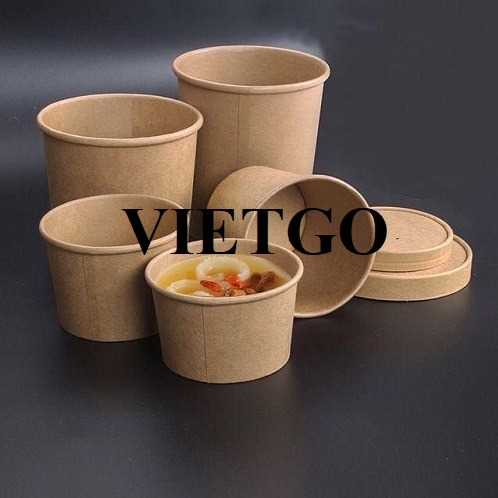 Thương vụ xuất khẩu cốc giấy và bát giấy đến thị trường Ấn Độ
