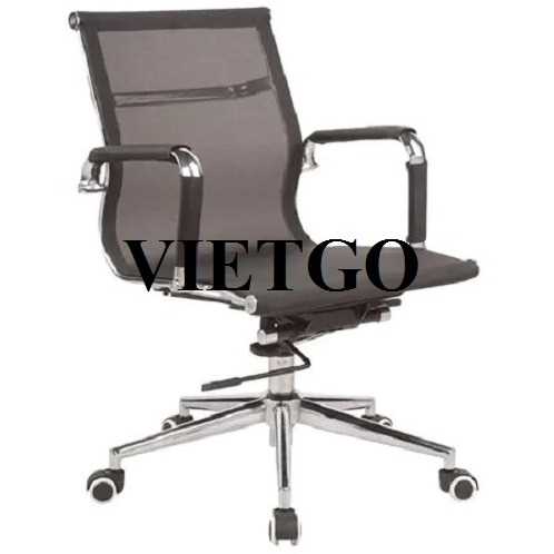 Thương vụ xuất khẩu ghế văn phòng sang thị trường Ấn Độ