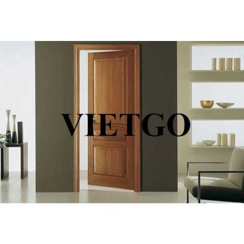 Thương vụ xuất khẩu cửa gỗ đến thị trường Ấn Độ