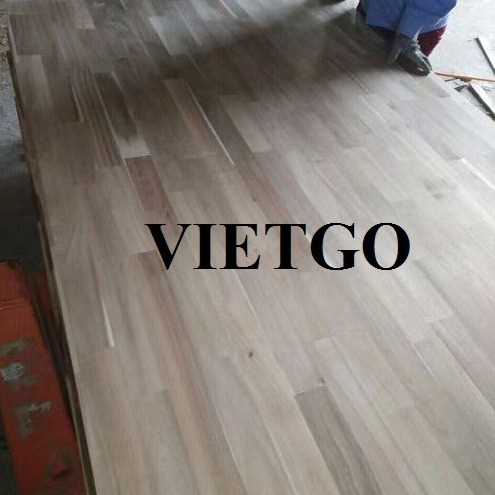 Thương vụ xuất khẩu gỗ ghép thanh đến thị trường Ấn Độ