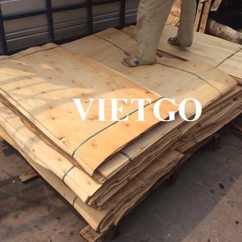 Thương vụ xuất khẩu ván bóc sang thị trường Ấn Độ
