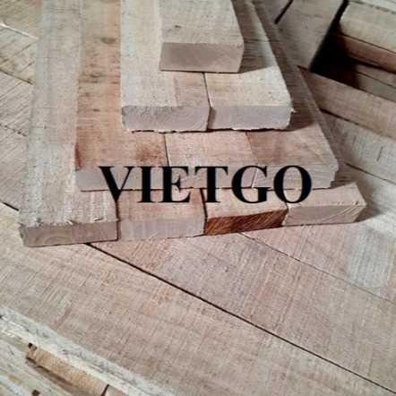 Thương vụ xuất khẩu gỗ cao su xẻ sang thị trường Ấn Độ 