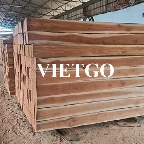 Thương vụ xuất khẩu gỗ teak xẻ hộp sang thị trường Ấn Độ