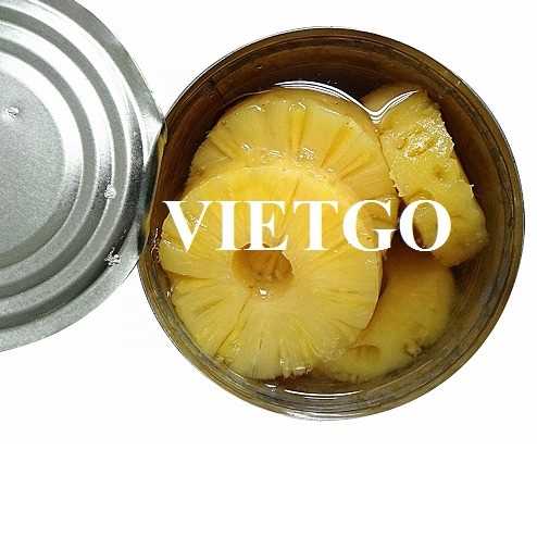 Thương vụ hợp tác xuất khẩu dứa đóng hộp sang thị trường UAE