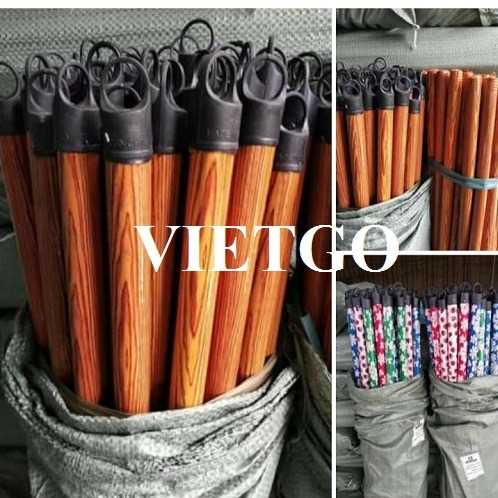 Thương vụ xuất khẩu cán chổi gỗ sang thị trường Ai Cập