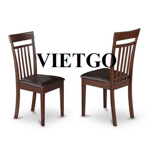 Thương vụ xuất khẩu sản phẩm bàn ghế nội thất đến Cộng hòa Dominica