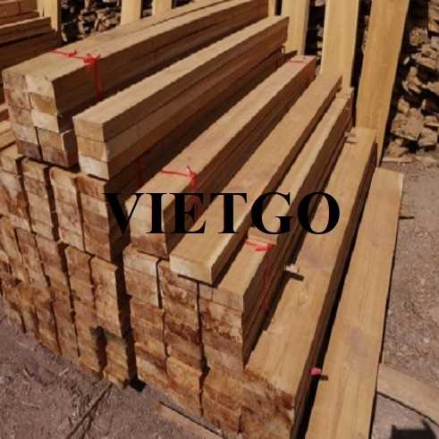 Thương vụ xuất khẩu sản phẩm gỗ teak sang thị trường Ấn Độ
