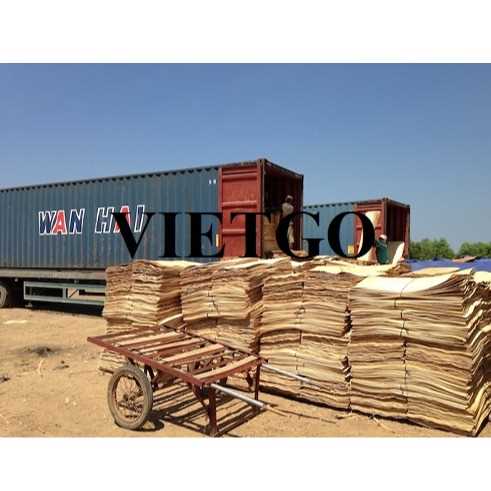 Thương vụ xuất khẩu ván bóc đến thị trường Ấn Độ