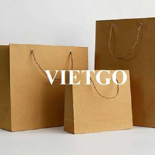 Thương vụ xuất khẩu túi giấy đến thị trường Ấn Độ