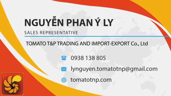 Công ty Tomato TnP cần tìm đơn vị vận tải hàng không sản phẩm Bột phô mai kem trứng, Bột trứng muối sang Mỹ