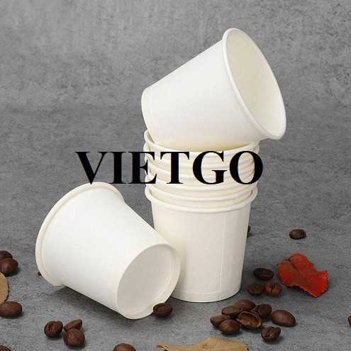Thương vụ xuất khẩu cốc giấy đến thị trường Úc