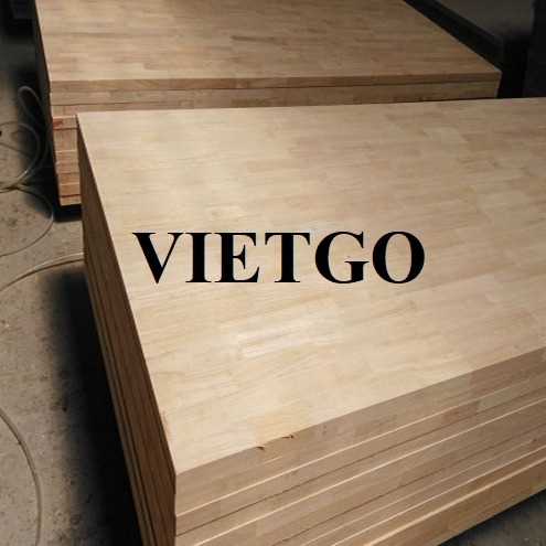 Thương vụ xuất khẩu gỗ ghép thanh cao su sang thị trường Ấn Độ