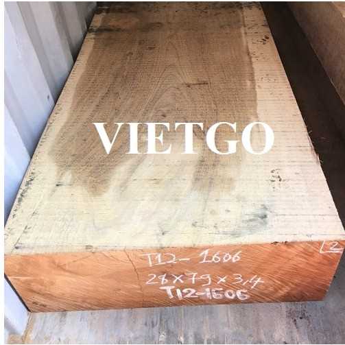 Thương vụ xuất khẩu gỗ lim xẻ sang thị trường Uruguay