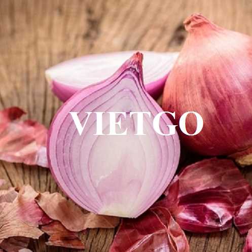 Cơ hội hợp tác xuất khẩu hành tím sang thị trường Sri Lanka