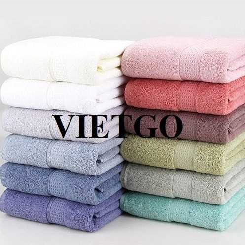 Cơ hội xuất khẩu khăn bông sang thị trường Bỉ và Pháp