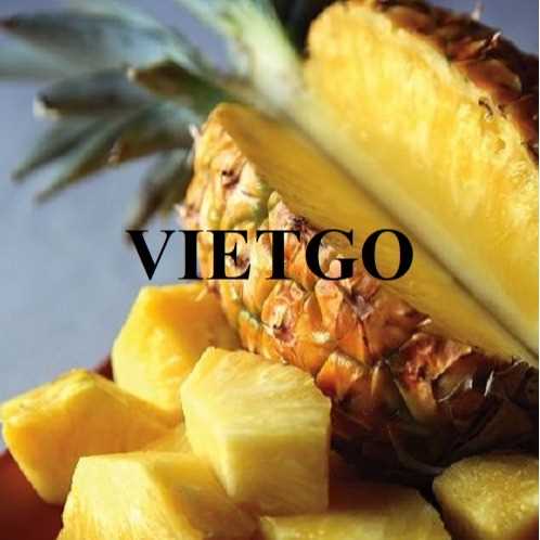 (Gấp)Thương vụ hợp tác xuất khẩu dứa đến thị trường Ả Rập Xê-út