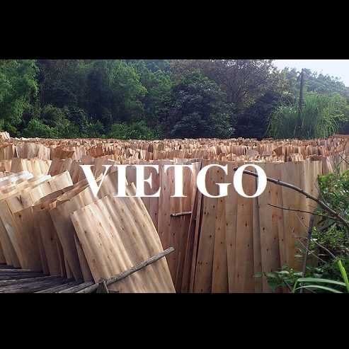 Thương vụ xuất khẩu ván bóc sang thị trường Ấn Độ 