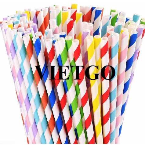 Thương vụ xuất khẩu sản phẩm ống hút giấy đến thị trường Bahrain