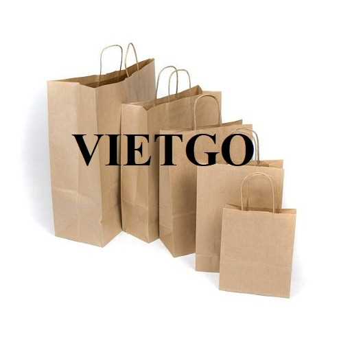 Thương vụ xuất khẩu túi giấy đến thị trường Ấn Độ