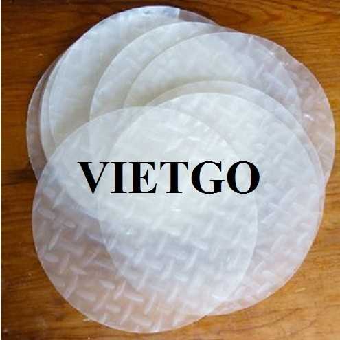 Thương vụ hợp tác xuất khẩu bánh tráng sang thị trường Hàn Quốc