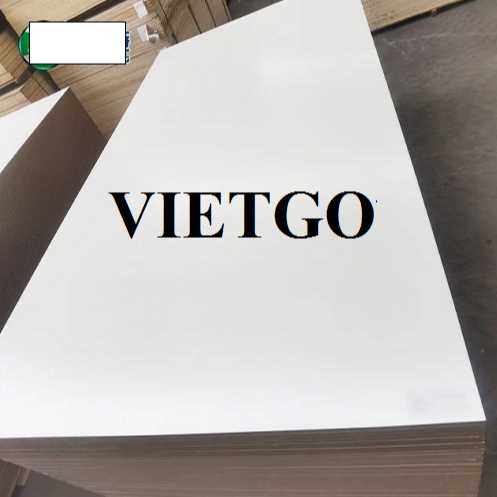 Thương vụ xuất khẩu sản phẩm ván MDF đến thị trường Ấn Độ